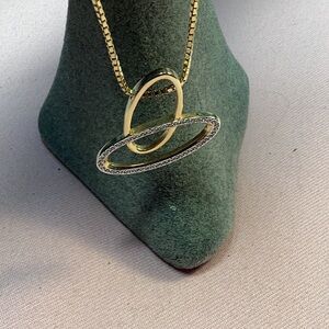 Swarovski ? 16.5” Long Necklace w/ Extender